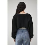 SHORT KNIT BOLERO | AZUL BY MOUSSY | 詳細画像6