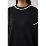 配色クルーネックニットトップス | AZUL BY MOUSSY | 詳細画像8