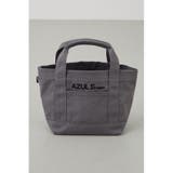 GRY | ロゴ刺繍ミニトートバック | AZUL BY MOUSSY