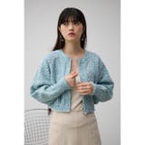 ミックスジップアップカーディガン | AZUL BY MOUSSY | 詳細画像12