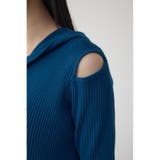 ショルダースリットリブニットワンピース | AZUL BY MOUSSY | 詳細画像21
