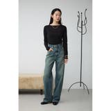 AZUL DENIM ハイウエストワイドデニム | AZUL BY MOUSSY | 詳細画像25