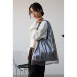 チュールレイヤードトートバッグ | AZUL BY MOUSSY | 詳細画像17