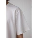 C/TネックジャガードシリコンネームTシャツ | AZUL BY MOUSSY | 詳細画像10