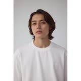 C/TネックジャガードシリコンネームTシャツ | AZUL BY MOUSSY | 詳細画像2