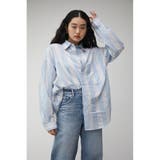柄BLU5 | WIDE RELAX SILHOUETTE SHIRTS | AZUL BY MOUSSY