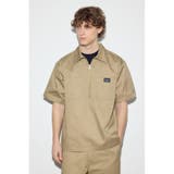 ハーフジップワークシャツ | AZUL BY MOUSSY | 詳細画像14 