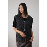 ZIPフーディループニットベスト | AZUL BY MOUSSY | 詳細画像25 