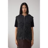 ZIPフーディループニットベスト | AZUL BY MOUSSY | 詳細画像27 