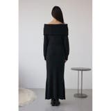 オフショルロングニットワンピース | AZUL BY MOUSSY | 詳細画像7