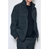 BLK | トライファンクションスタンドカラーブルゾン | AZUL BY MOUSSY