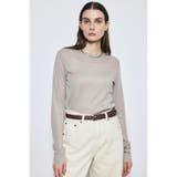 GRY | シアー素材ロングTシャツ | AZUL BY MOUSSY