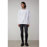 ネックジャガードスウェットトップス | AZUL BY MOUSSY | 詳細画像4 