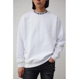 WHT | ネックジャガードスウェットトップス | AZUL BY MOUSSY