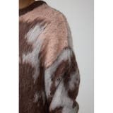 起毛総柄ニット | AZUL BY MOUSSY | 詳細画像20