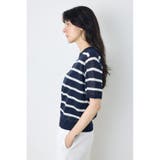 シアークルーネックニットトップス | AZUL BY MOUSSY | 詳細画像39 