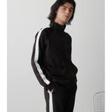 BLK | T/H LINE TRACK JACKET | AZUL BY MOUSSY