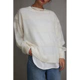 IVOY3 | モヘヤライクスカシアミニットトップス | AZUL BY MOUSSY