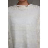 モヘヤライクスカシアミニットトップス | AZUL BY MOUSSY | 詳細画像7