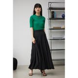 ハーフスリーブクルーネックリブトップス | AZUL BY MOUSSY | 詳細画像37