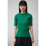 ハーフスリーブクルーネックリブトップス | AZUL BY MOUSSY | 詳細画像39