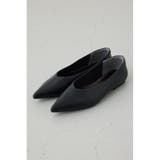 BLK | ソフトインソールローヒールパンプス | AZUL BY MOUSSY