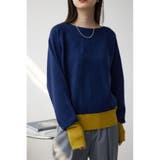 バイカラードルマンニットプルオーバー | AZUL BY MOUSSY | 詳細画像12