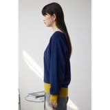 バイカラードルマンニットプルオーバー | AZUL BY MOUSSY | 詳細画像16