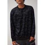 柄BLK5 | フェイクスウェードエンボスプルオーバー | AZUL BY MOUSSY