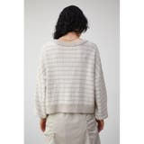2WAY TWEED KNIT TOPS | AZUL BY MOUSSY | 詳細画像19