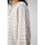 2WAY TWEED KNIT TOPS | AZUL BY MOUSSY | 詳細画像21