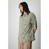 FINE LEAF PATTERN SHIRT | AZUL BY MOUSSY | 詳細画像11