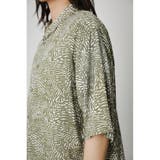 FINE LEAF PATTERN SHIRT | AZUL BY MOUSSY | 詳細画像18
