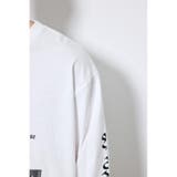 袖ロゴ長袖Tシャツ | AZUL BY MOUSSY | 詳細画像11