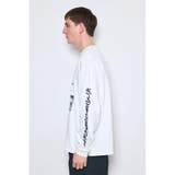 袖ロゴ長袖Tシャツ | AZUL BY MOUSSY | 詳細画像6