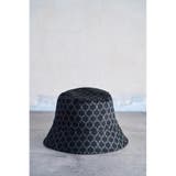 BLK | MONOGRAM REVERSIBLE BUCKET HAT | AZUL BY MOUSSY