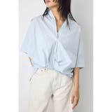 フロントタック半袖ドルマンブラウス | AZUL BY MOUSSY | 詳細画像20 