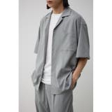 L/GRY1 | リラックス開襟シャツ | AZUL BY MOUSSY