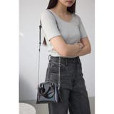 BLK | ダブルジッパークリアミニバッグ | AZUL BY MOUSSY
