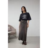 C/T冷感ラウンドヘムTシャツ | AZUL BY MOUSSY | 詳細画像14 