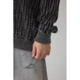 ヴィンテージライクジャガードニット | AZUL BY MOUSSY | 詳細画像10 