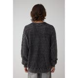 ヴィンテージライクジャガードニット | AZUL BY MOUSSY | 詳細画像7 