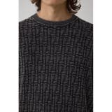 ヴィンテージライクジャガードニット | AZUL BY MOUSSY | 詳細画像8 