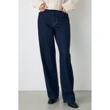 One Wash1 | AZUL DENIM ハイウエストワイドデニム | AZUL BY MOUSSY