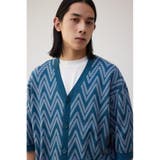 ジグザクパターン半袖カーディガン | AZUL BY MOUSSY | 詳細画像12