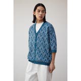 ジグザクパターン半袖カーディガン | AZUL BY MOUSSY | 詳細画像13
