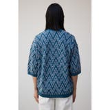 ジグザクパターン半袖カーディガン | AZUL BY MOUSSY | 詳細画像17