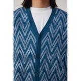 ジグザクパターン半袖カーディガン | AZUL BY MOUSSY | 詳細画像18