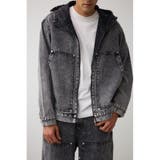 L/BLK1 | AZUL DENIMワイドダブルポケットブルゾン | AZUL BY MOUSSY