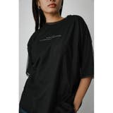 TULLE SET MESSAGE PRINT TEE | AZUL BY MOUSSY | 詳細画像13 